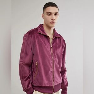 adidas Firebird Velour Track Jacket